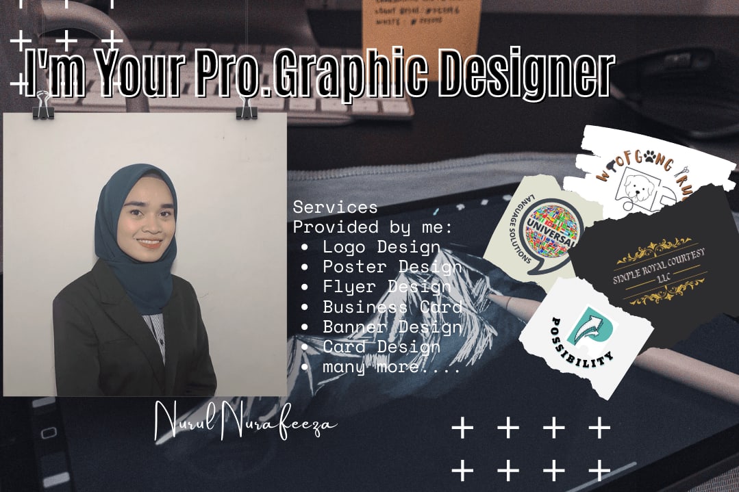 Portfolio for PRO. GRAPHIC DESIGNER(LOGO|FLYER|POSTER)